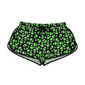 Neon Alien Head Shorts