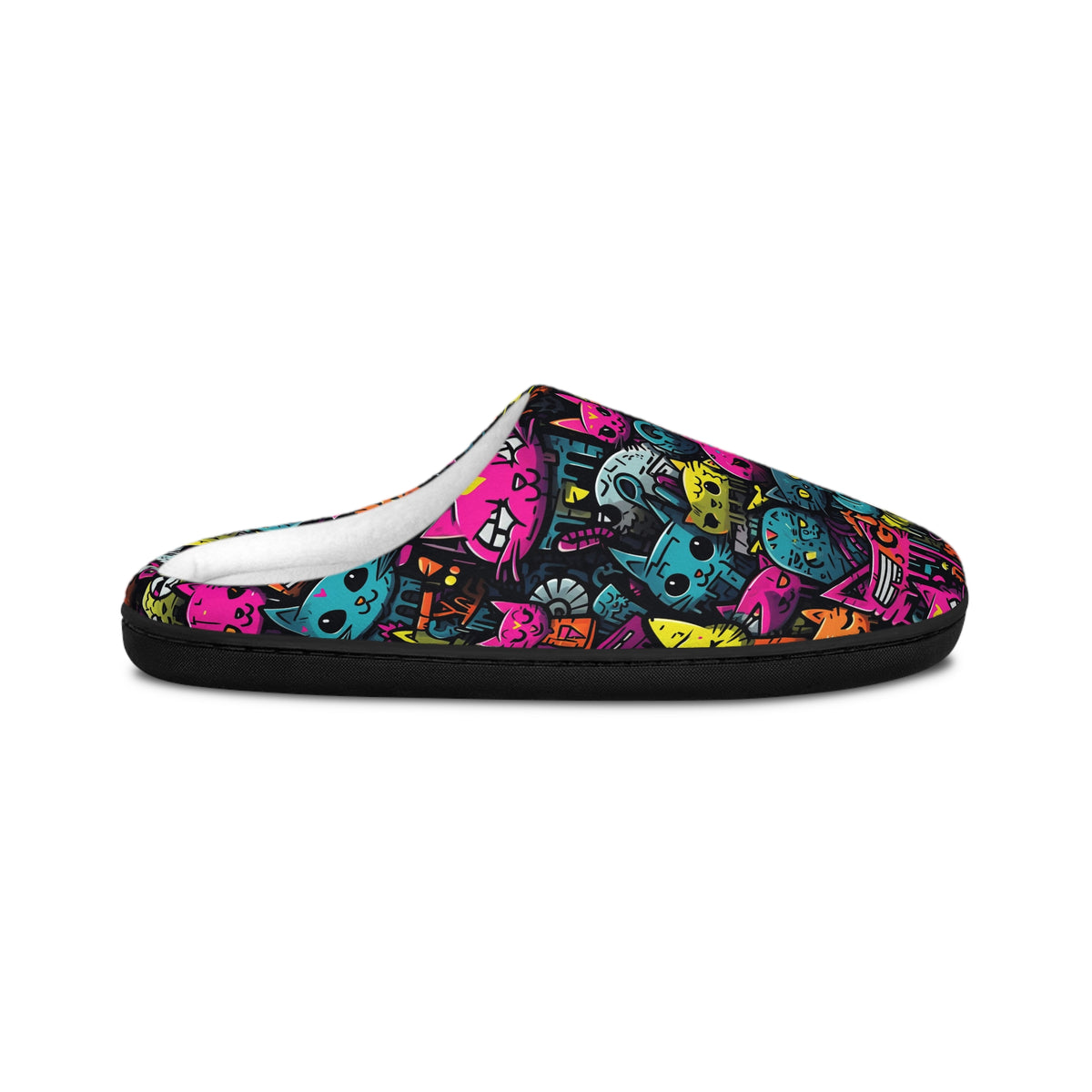 Crazy Cat Lady Indoor Slippers