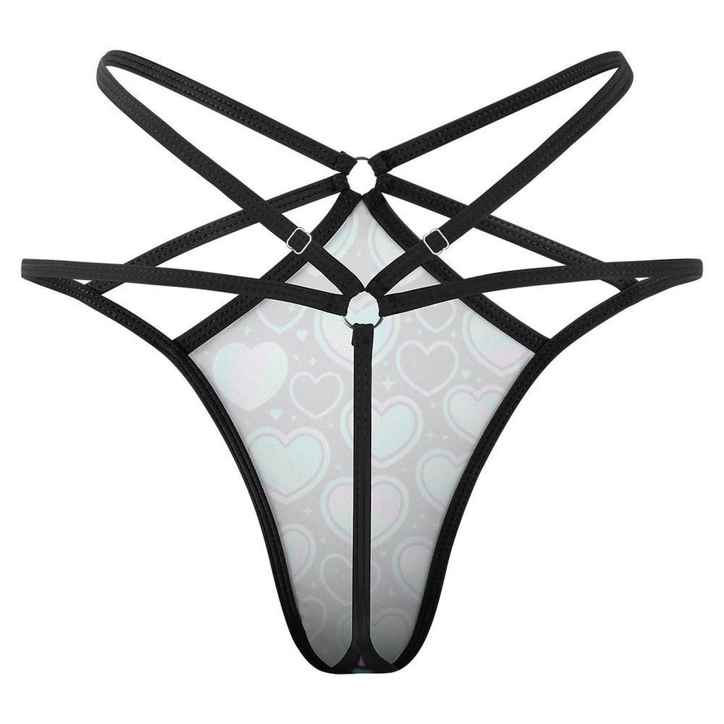 Holo Hearts Thongs