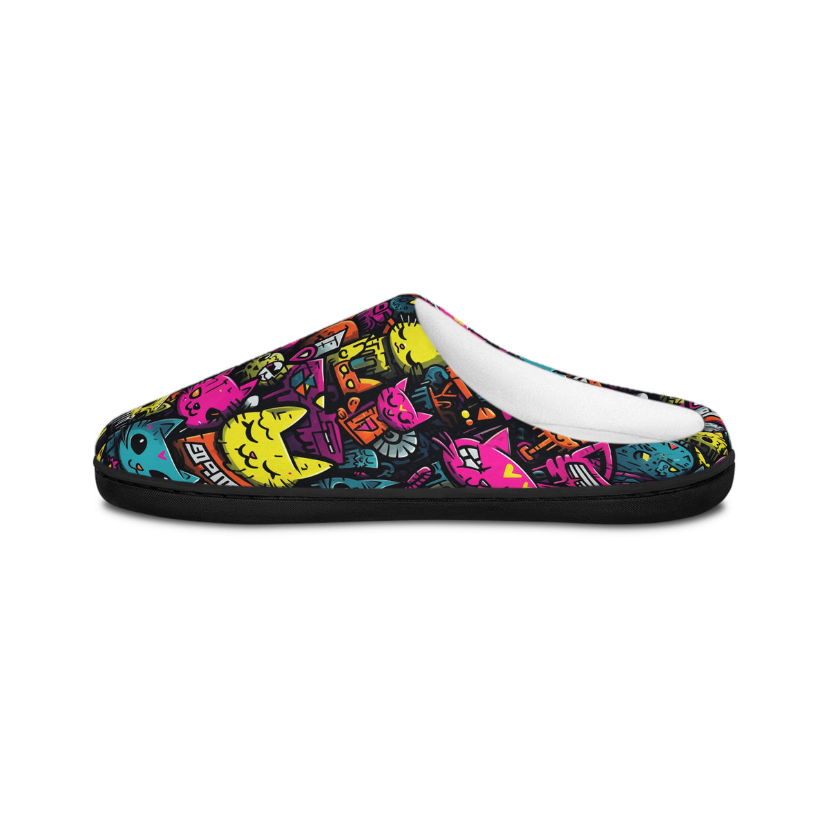 Crazy Cat Lady Indoor Slippers