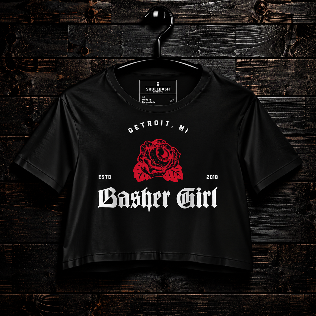 Basher Classic Cotton Crop Top