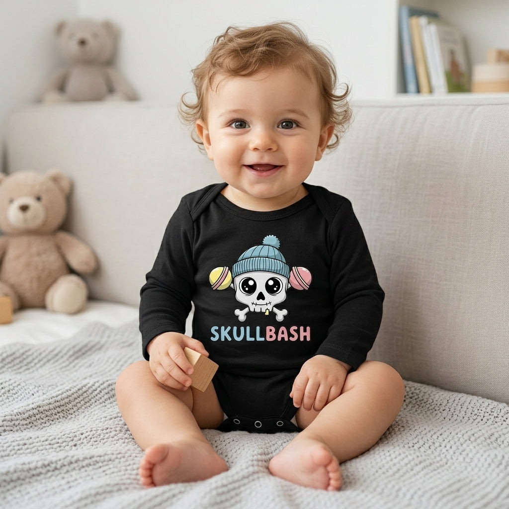 Skull Baby short sleeve onesie