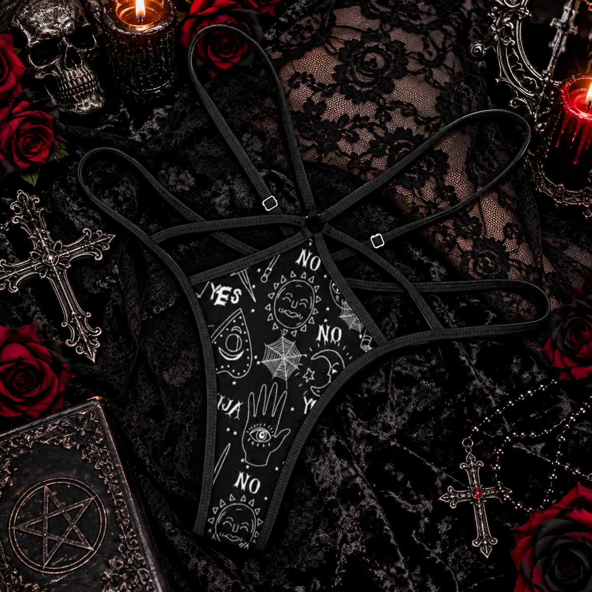Goth Queen Thong