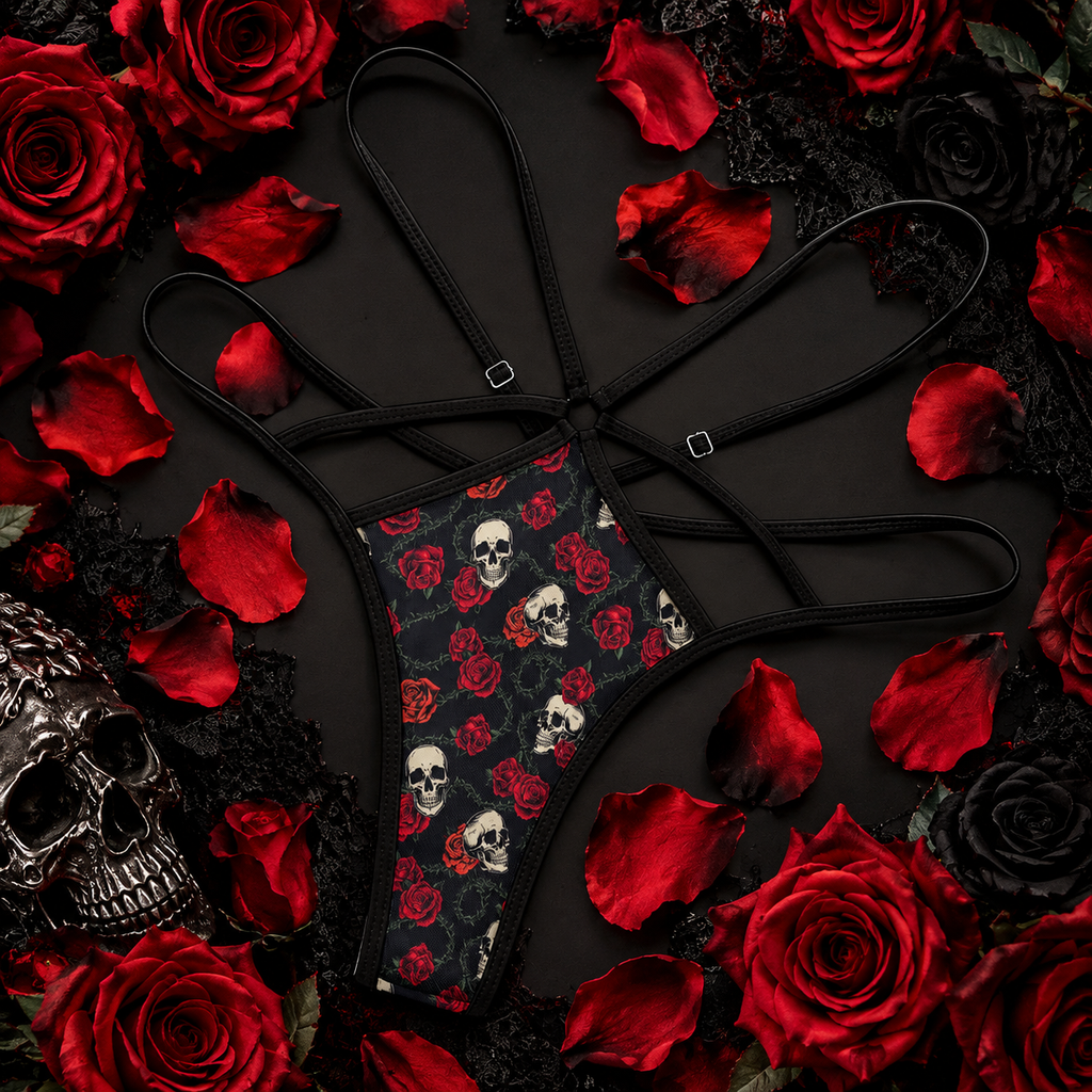 Roses Are Dead Thong