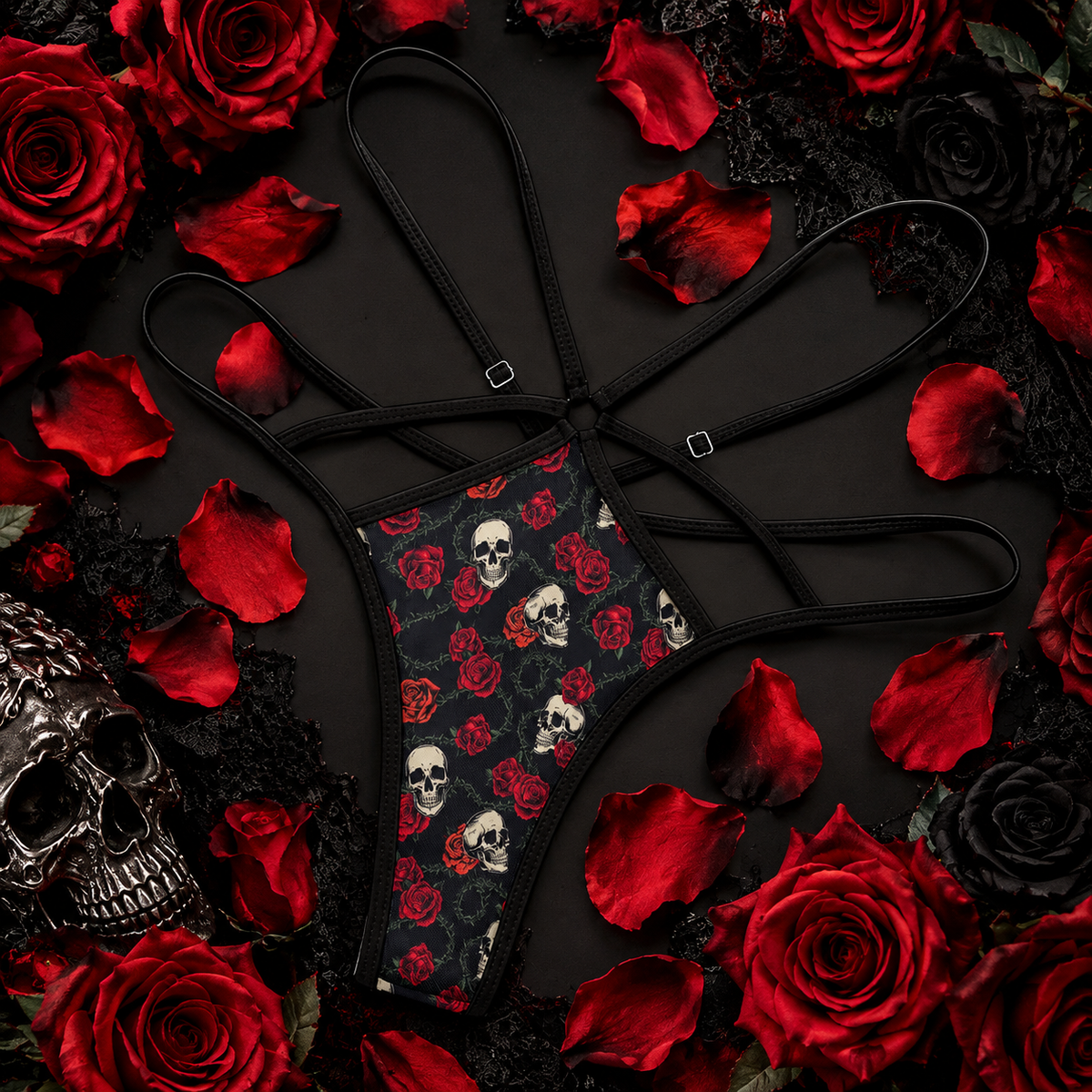 Roses Are Dead Thong