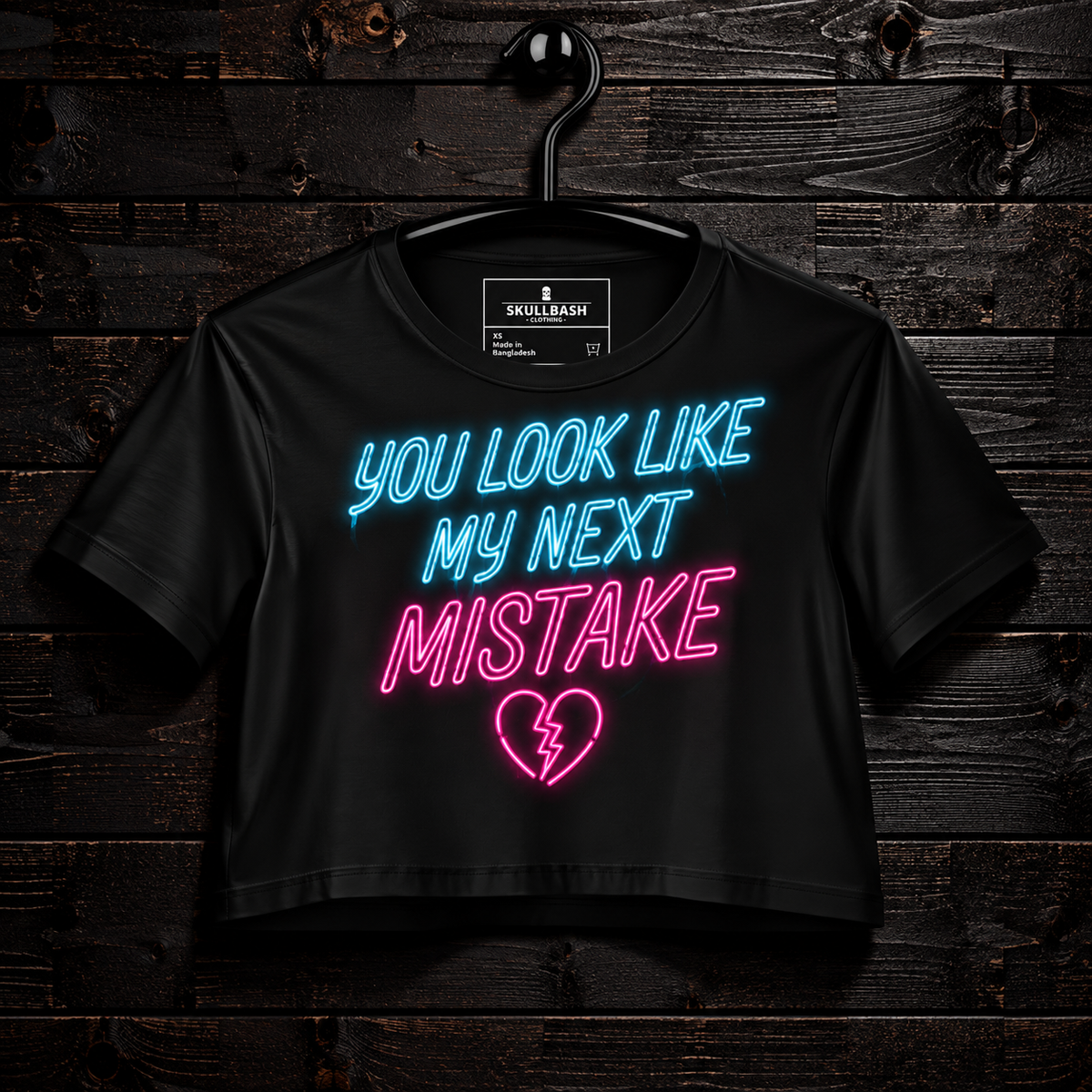 Next Mistake crop top
