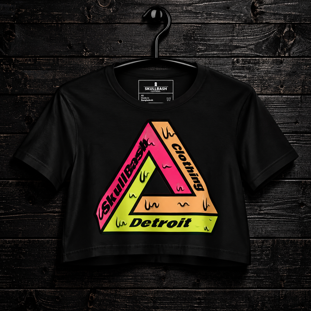 Tri Detroit crop top