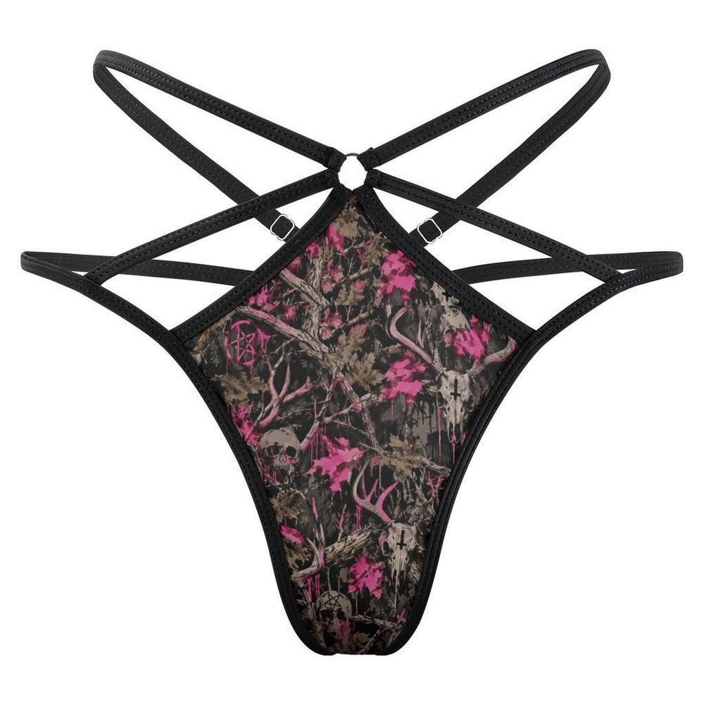 country camo Thong