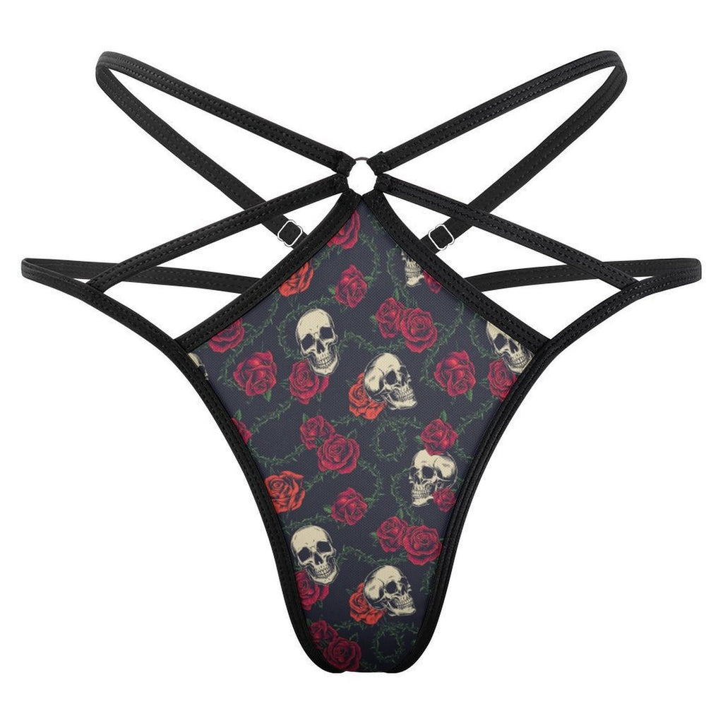 Roses Are Dead Thong