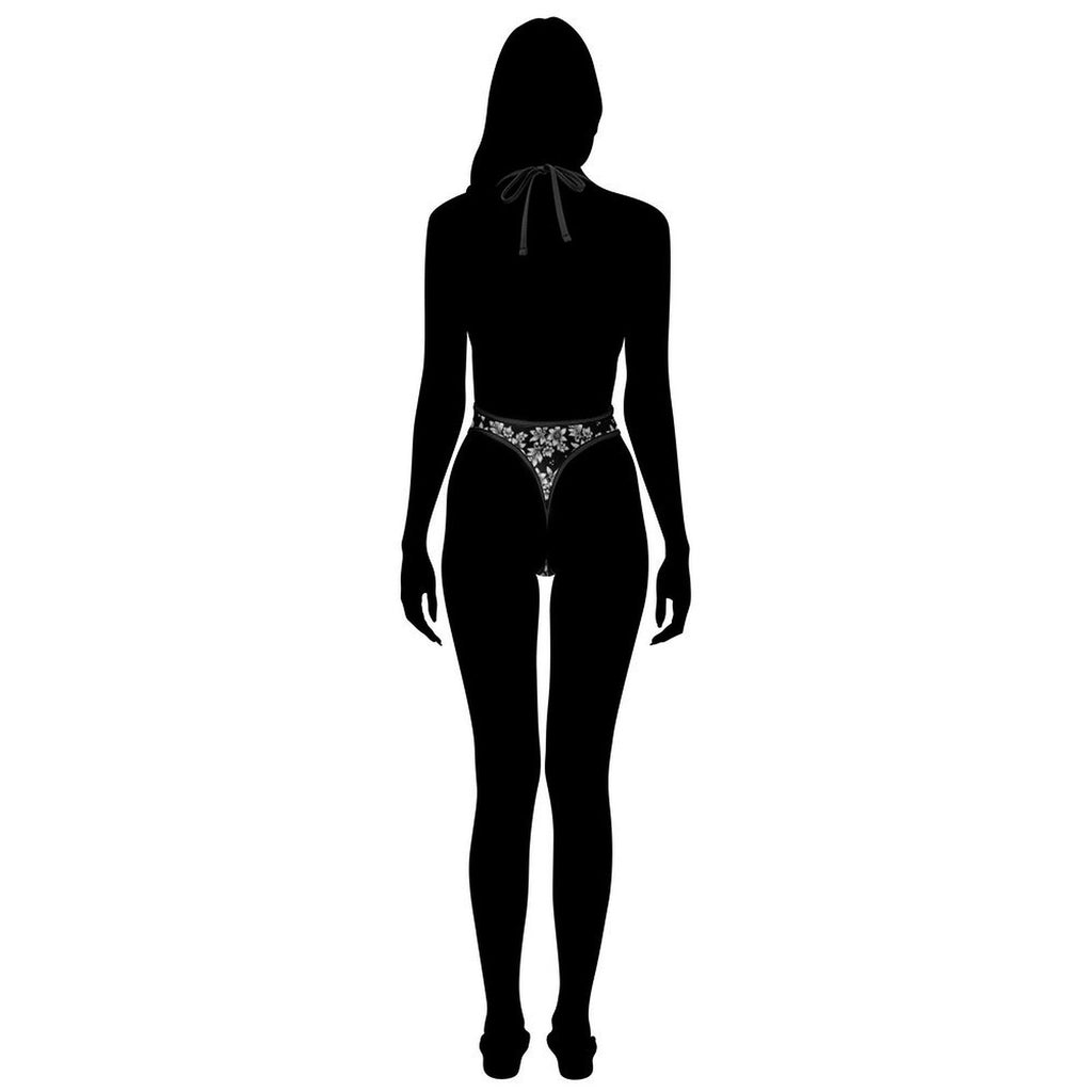 Dead Flower Deep-V One-Piece